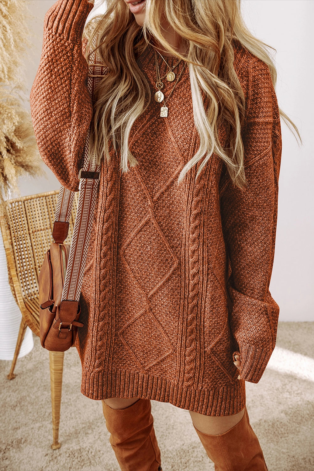 Knit Sweater Dress