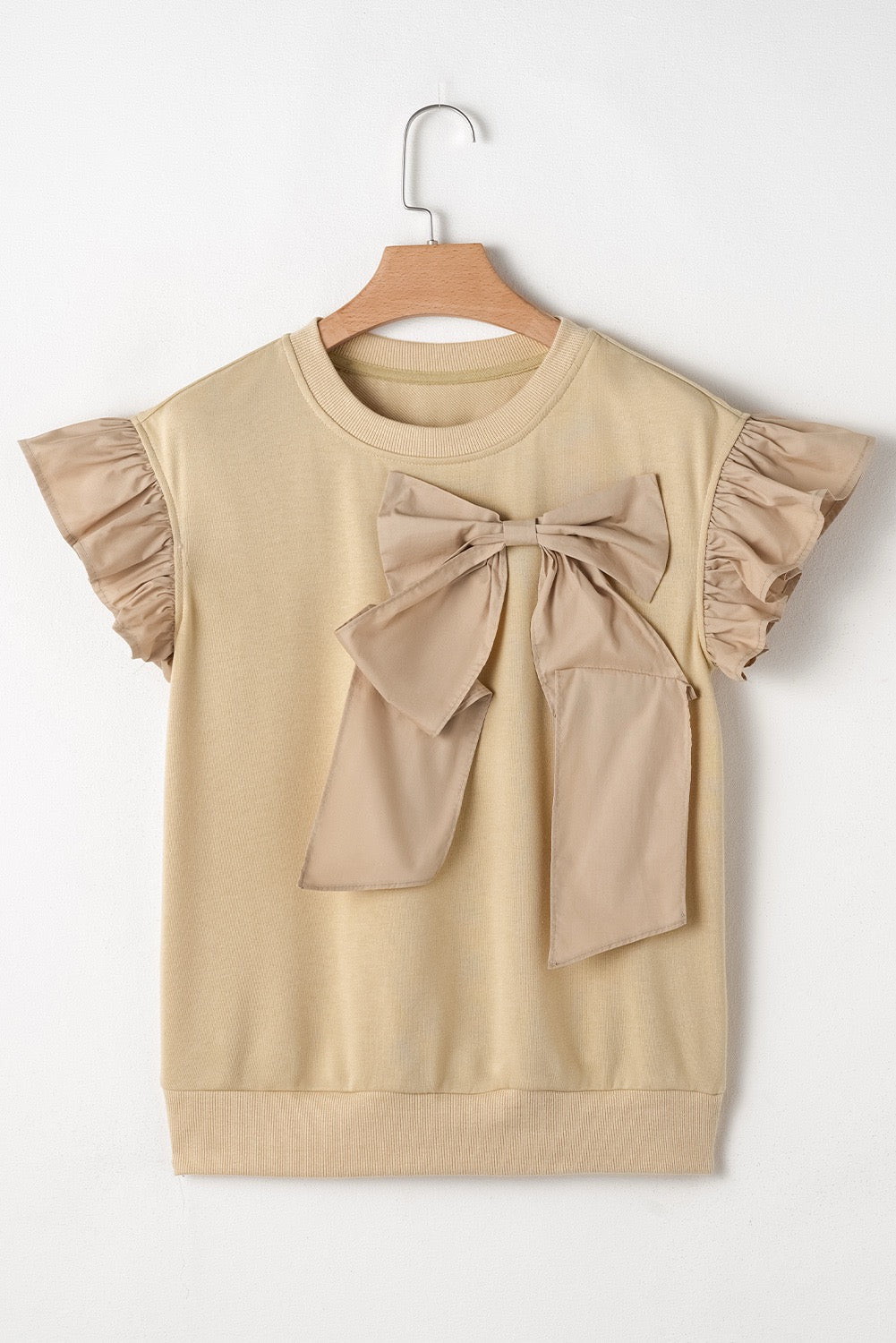 Bow Ruffle Top