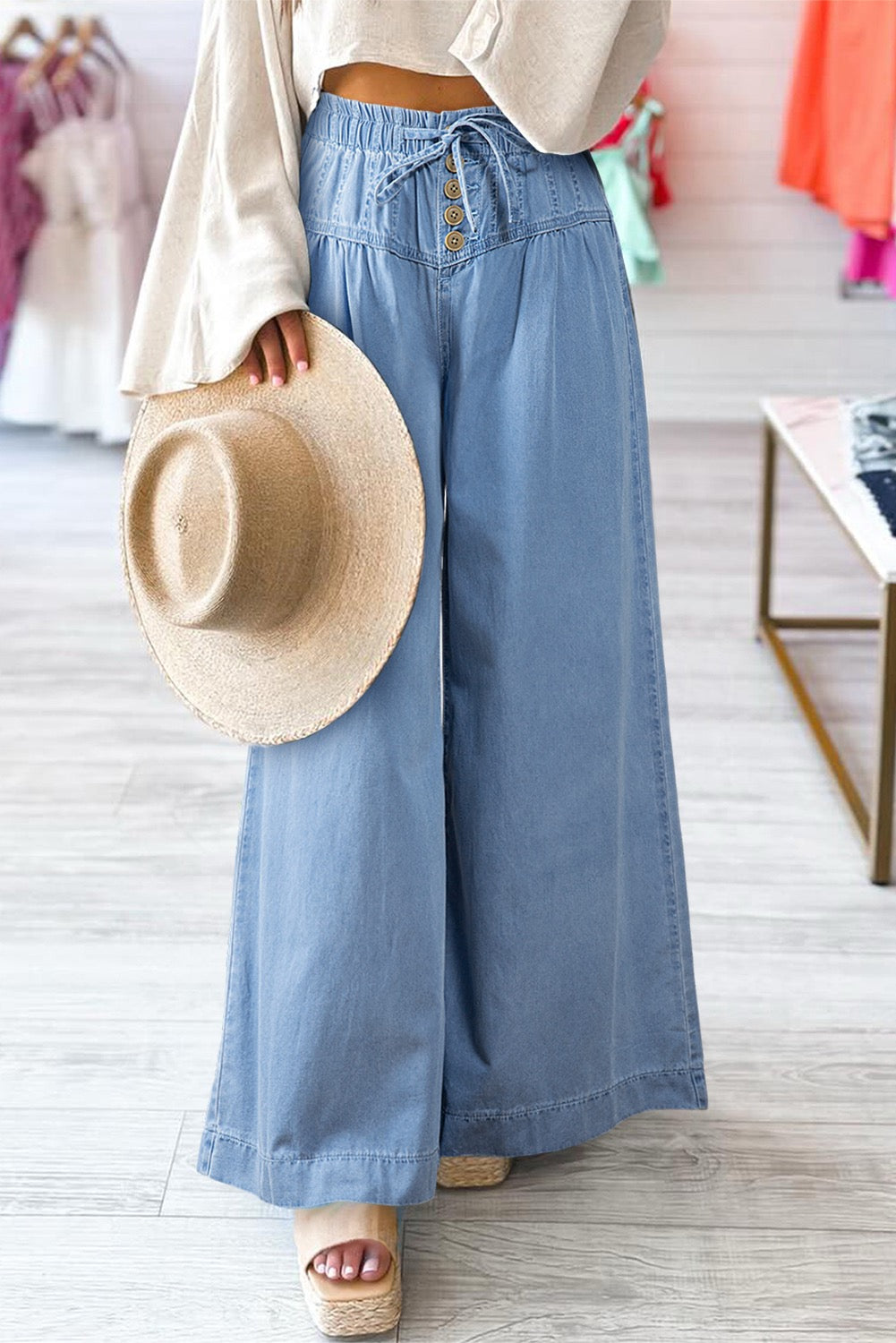 Wide Leg Denim