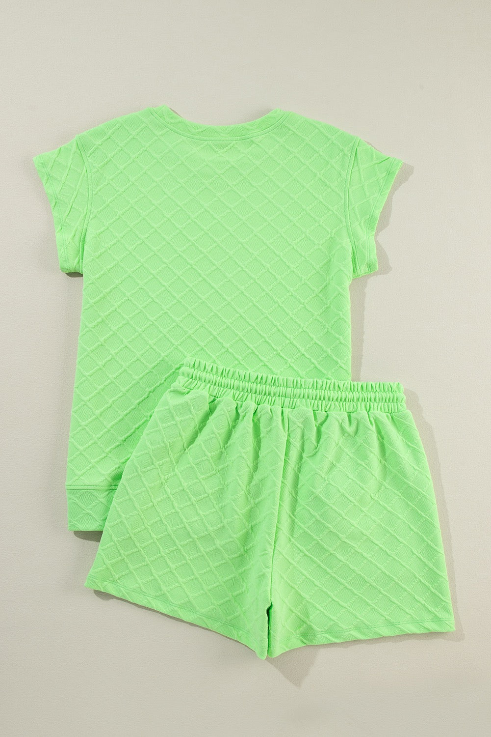 Neon Green Short Set Tp626216