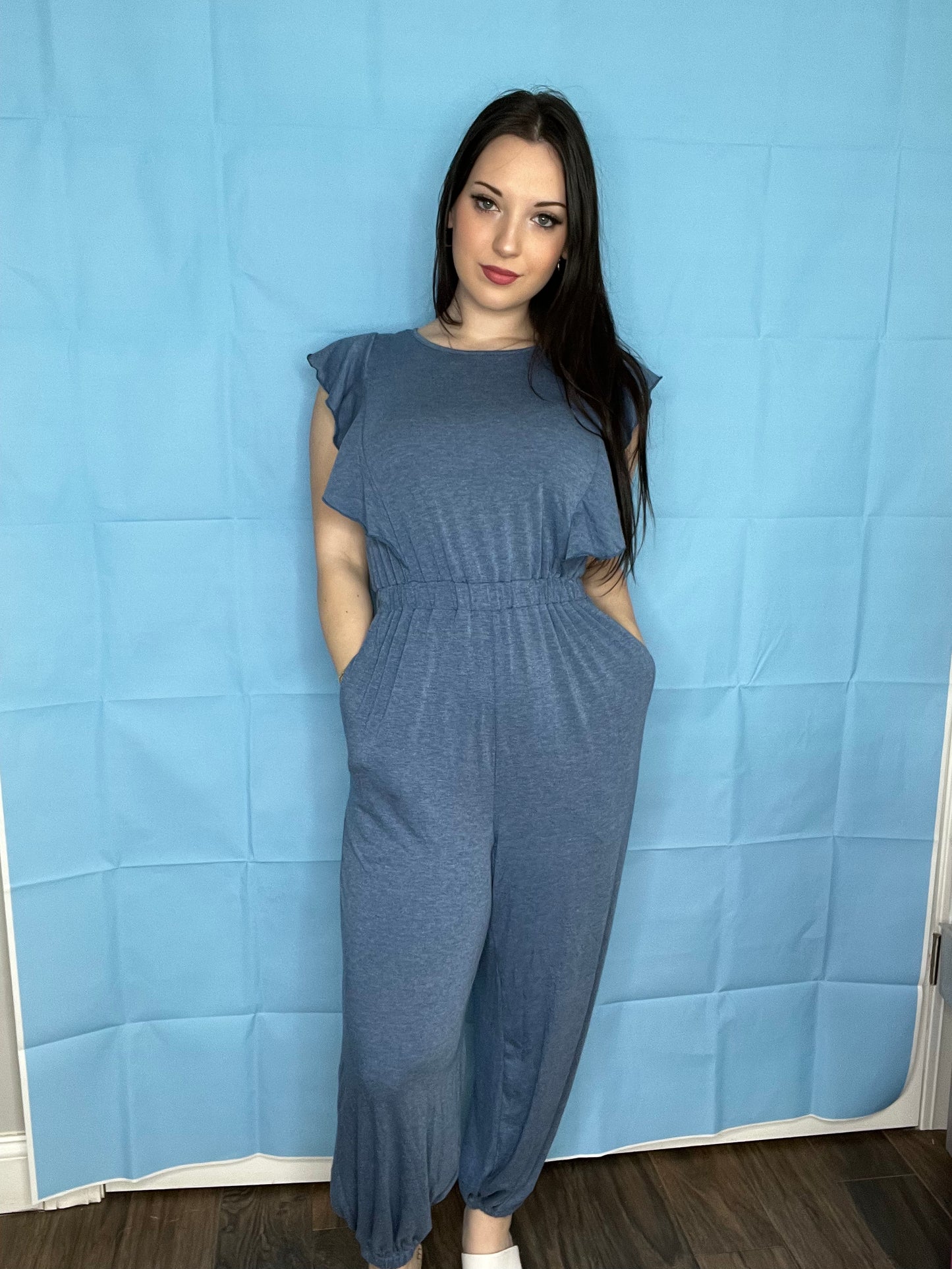 Ruffle Jumpsuit